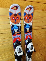 LYŽE SALOMON T1 FOX 80CM